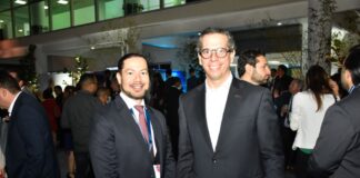 Vinicio Subero, director global de expansión Barceló y VP ejecutivo César Dargam